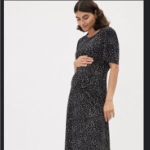 Thyme/RW&Co Maternity Midi Dress